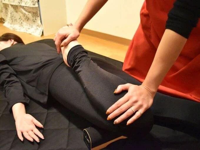 リンパマッサージ